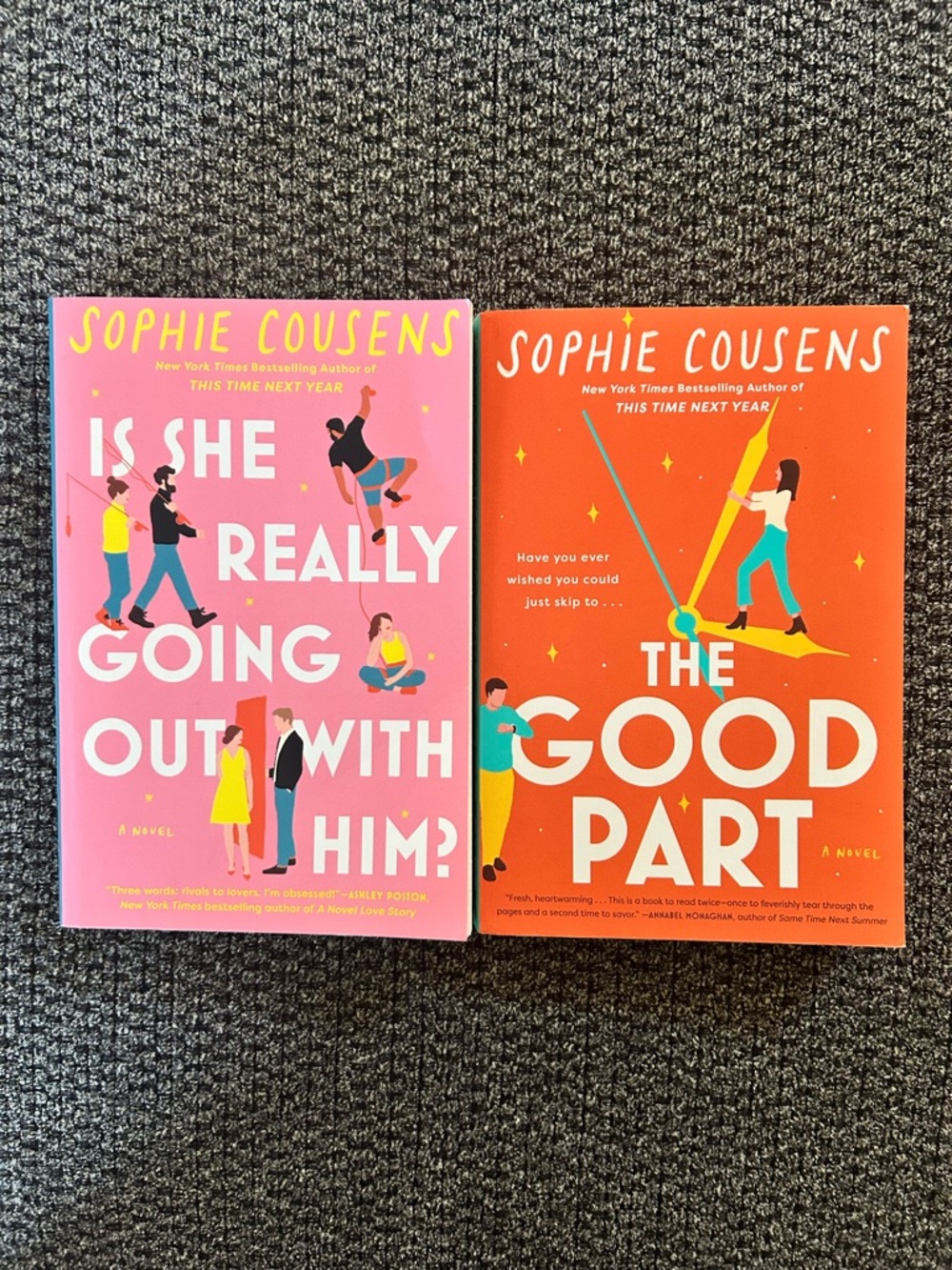 💲 5/$25 Sophie Cousens Is She Really Going Out With Him & The Good Part Novels